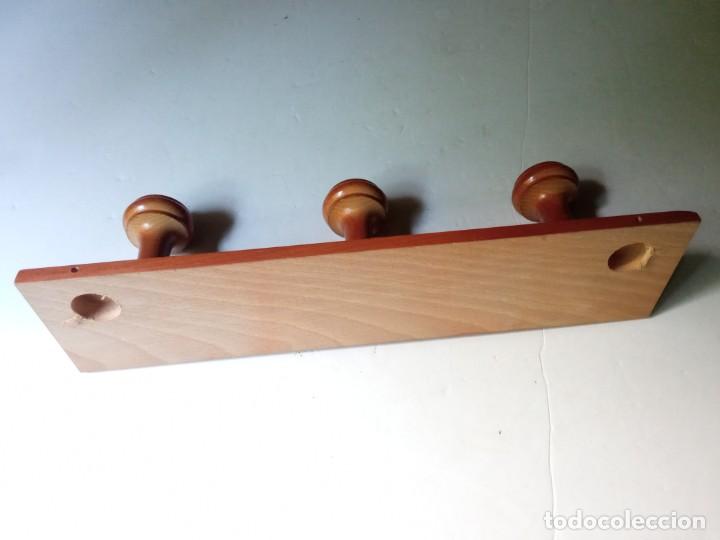 Vintage: perchero, colgador de madera - Foto 6