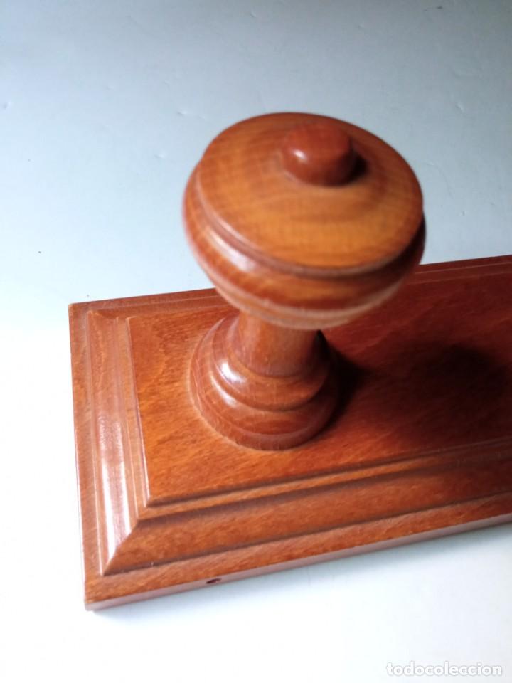 Vintage: perchero, colgador de madera - Foto 8