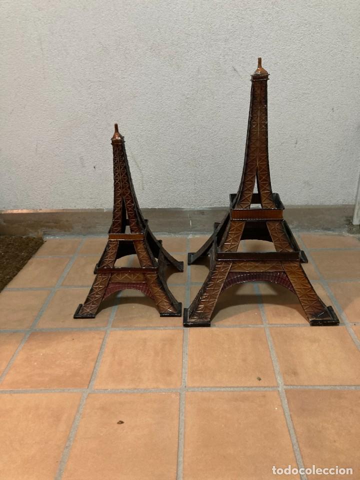 Vintage: Pareja de Torres Eiffel - Foto 8