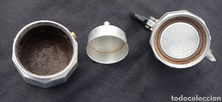 Vintage: Mini cafetera aluminio marca Gallo Express - Foto 5