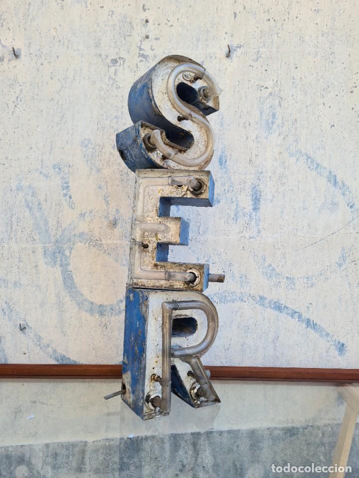 Vintage: Antiguas letras SER - Foto 4