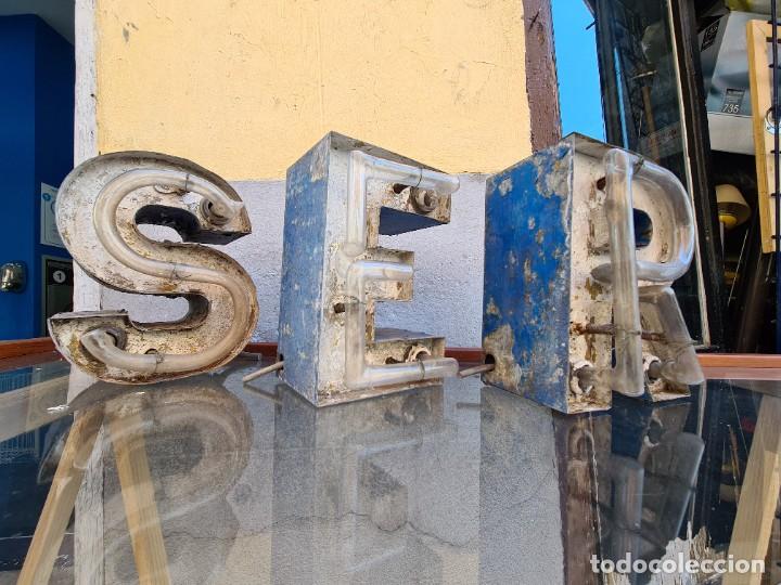 Vintage: Antiguas letras SER - Foto 6