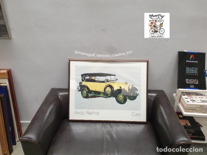 Vintage: ANDY WARHOL. CARS. MERCEDES TYP 400. CUADROS MAMAGRAF