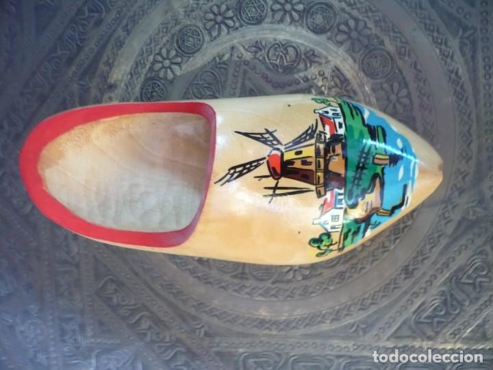 Vintage: Zueco de Madera souvenir - Foto 1