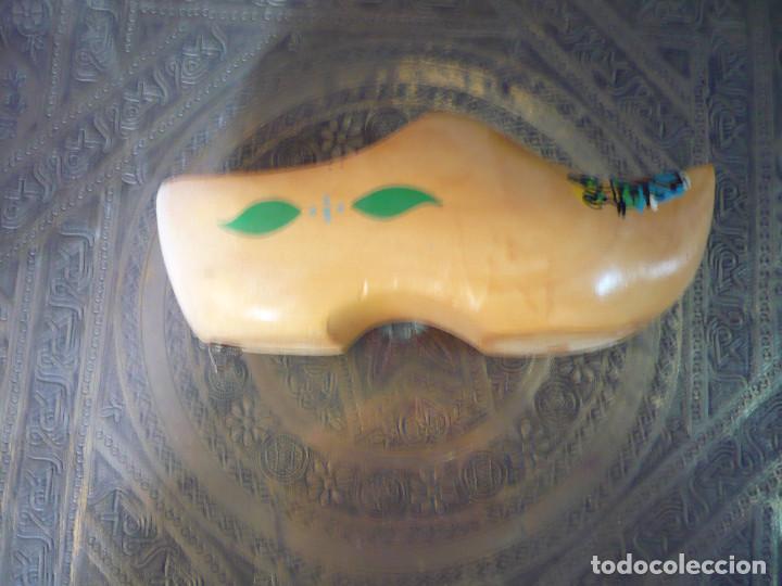 Vintage: Zueco de Madera souvenir - Foto 4