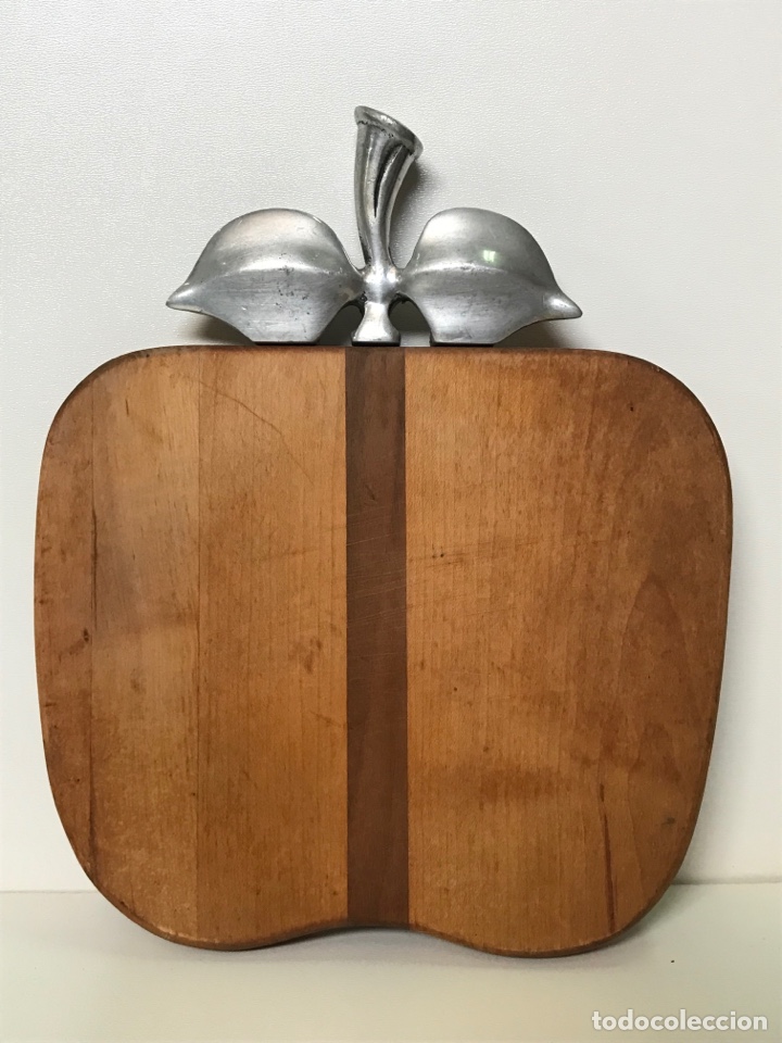 Vintage: Tabla de cortar usada en buen estado 26x22cm