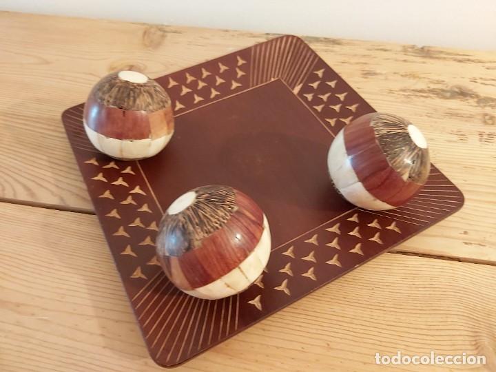 Vintage: Plato decorativo de madera - Foto 2