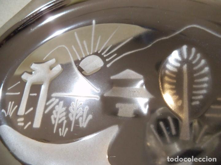 Vintage: BANDEJAS 2 ( CROMO ) RELIEVE - Foto 4