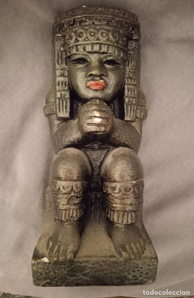 Vintage: Figura sujetalibros pintada a mano. - Foto 1