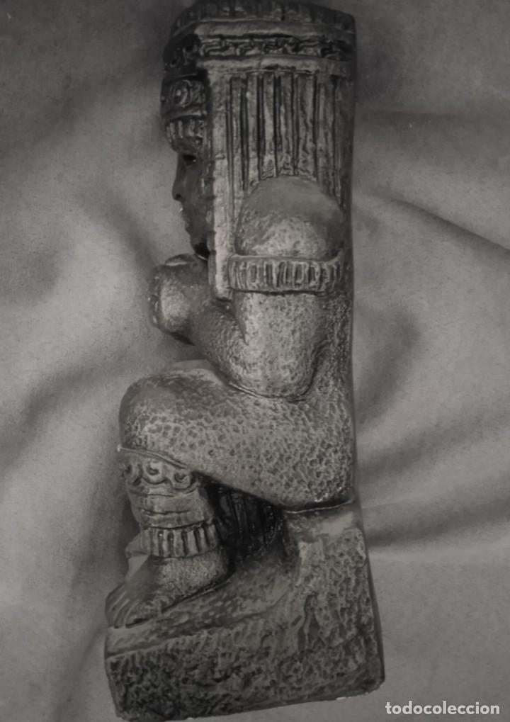 Vintage: Figura sujetalibros pintada a mano. - Foto 5