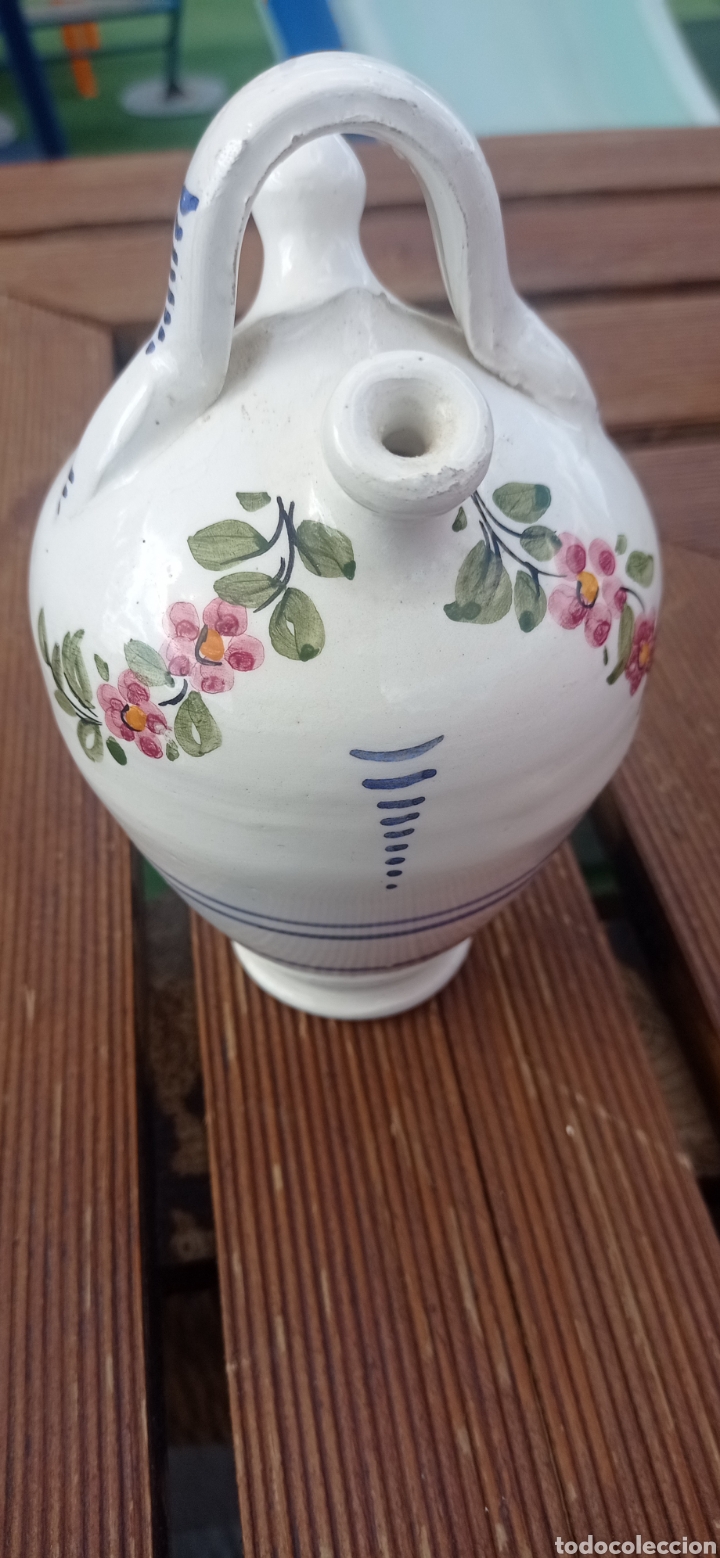 Vintage: Botijo peque&ntilde;o esmaltado - Foto 2