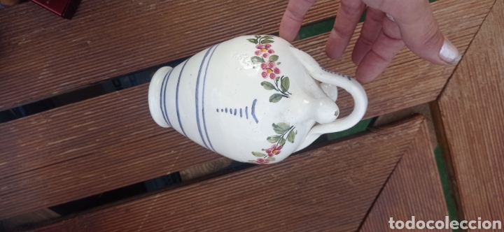 Vintage: Botijo peque&ntilde;o esmaltado - Foto 3