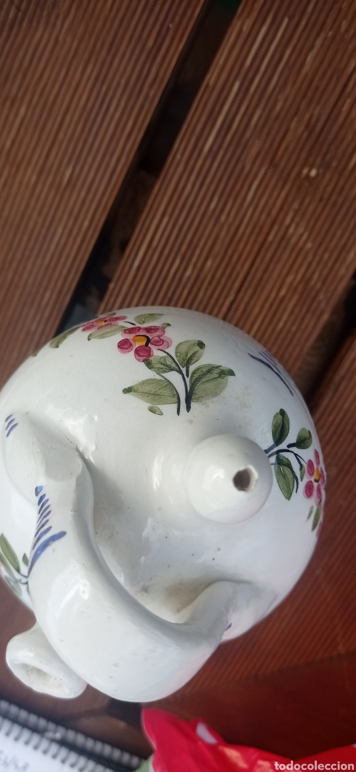 Vintage: Botijo peque&ntilde;o esmaltado - Foto 5