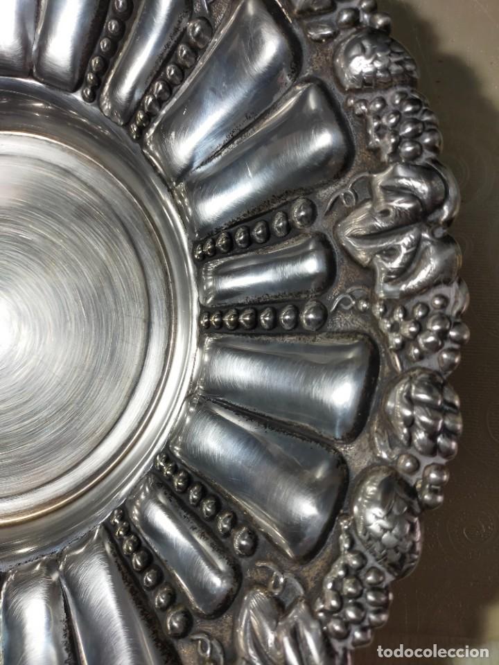 Vintage: Centro de mesa , metal plateado - Foto 2