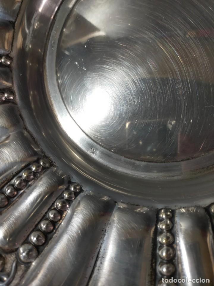 Vintage: Centro de mesa , metal plateado - Foto 4