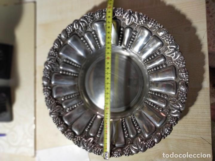 Vintage: Centro de mesa , metal plateado - Foto 6