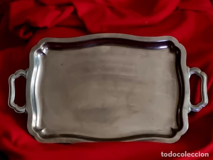 Vintage: BANDEJA DE ACERO INOXIDABLE