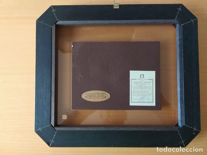 Vintage: CUADRO, ALESSANDRO ZENOBI. CERTIFICADO. - Foto 12