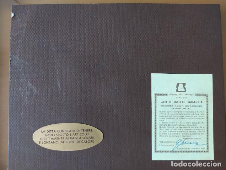 Vintage: CUADRO, ALESSANDRO ZENOBI. CERTIFICADO. - Foto 13