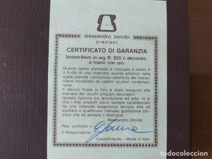 Vintage: CUADRO, ALESSANDRO ZENOBI. CERTIFICADO. - Foto 14
