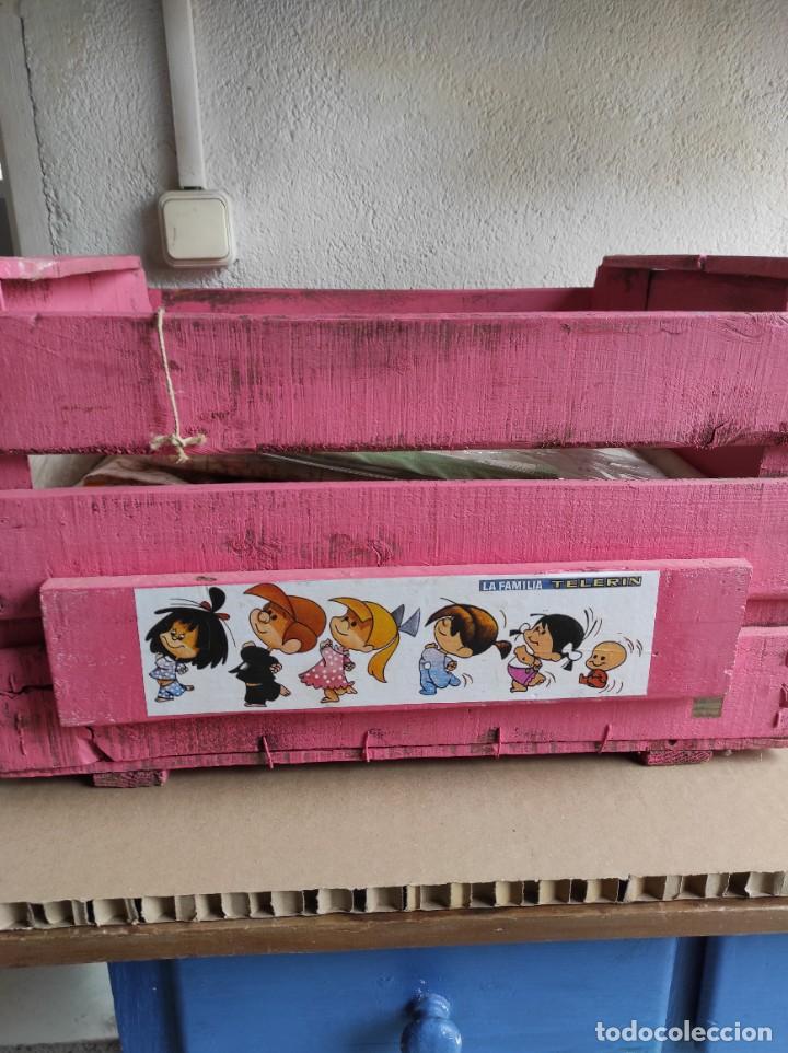 Vintage: Caja de frutas pintada - Foto 1