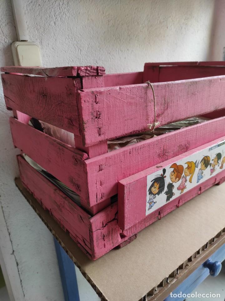 Vintage: Caja de frutas pintada - Foto 2