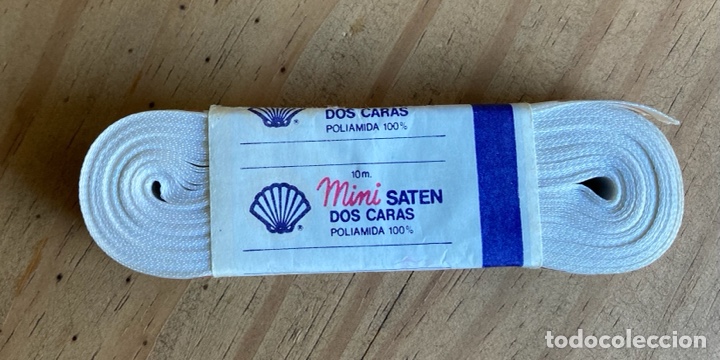 Vintage: Cinta MINI SAT&Eacute;N dos caras. - Foto 2
