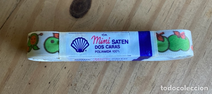 Vintage: Cinta MINI SAT&Eacute;N dos caras. - Foto 3