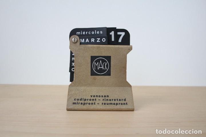 Vintage: Calendario perpetuo vintage Mack. - Foto 5