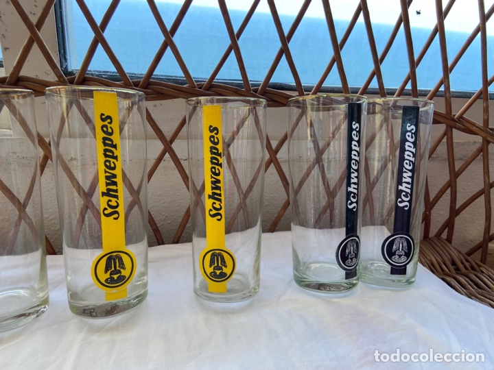 Vintage: Lote de vasos Schweppes - Foto 2