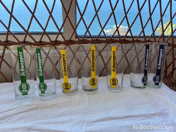 Vintage: Lote de vasos Schweppes - Foto 3