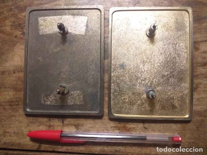 Vintage: Pareja de placas n&aacute;uticas. - Foto 2