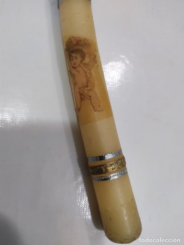 Vintage: VELA DE PRIMERA COMUNION - Foto 5