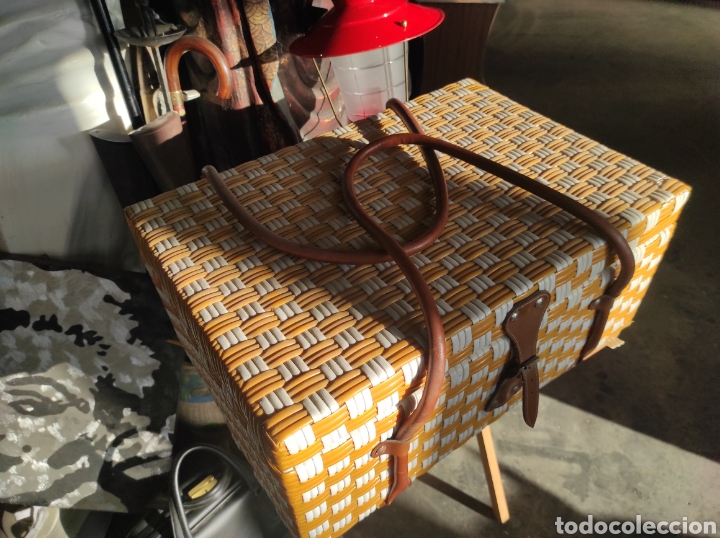 Vintage: Cesta de picnic vintage - Foto 2