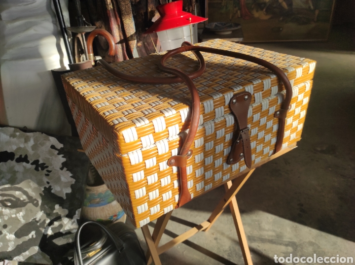 Vintage: Cesta de picnic vintage - Foto 1