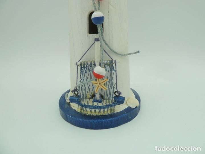 Vintage: Faro de madera, decoraci&oacute;n - Foto 4