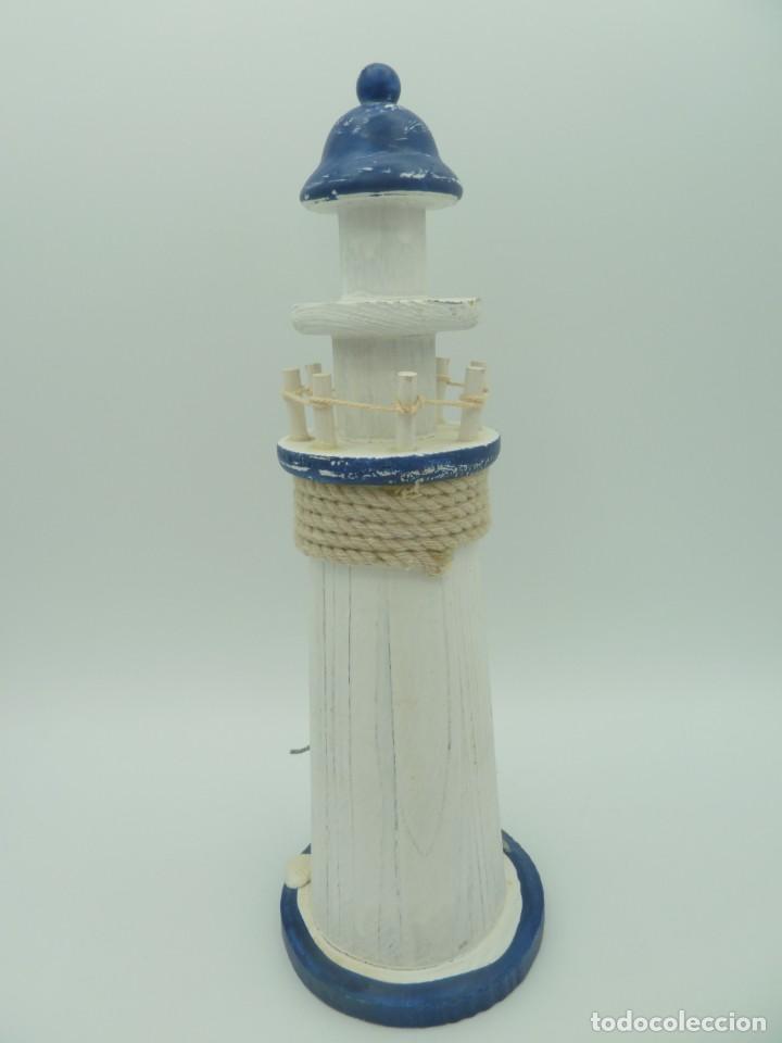 Vintage: Faro de madera, decoraci&oacute;n - Foto 5