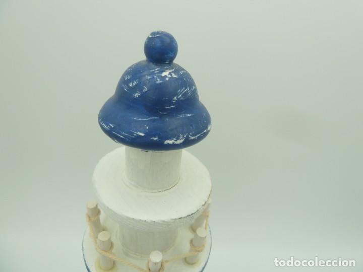 Vintage: Faro de madera, decoraci&oacute;n - Foto 6