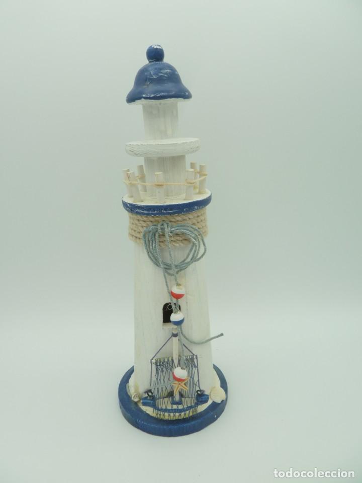 Vintage: Faro de madera, decoraci&oacute;n - Foto 7