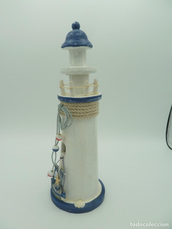 Vintage: Faro de madera, decoraci&oacute;n - Foto 8