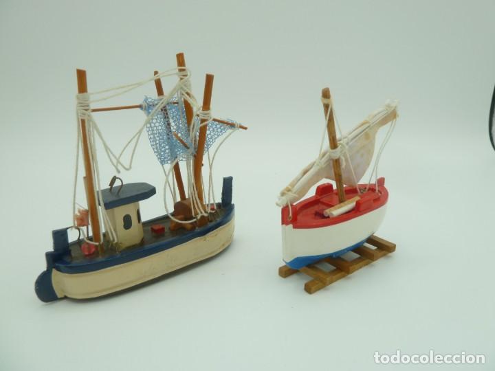 Vintage: Barquitos de madera. Barcos - Foto 2