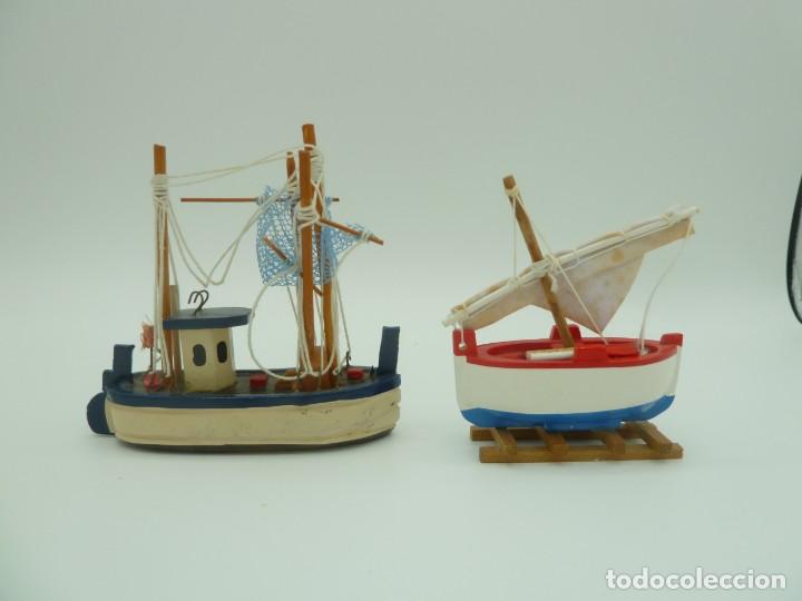 Vintage: Barquitos de madera. Barcos - Foto 3