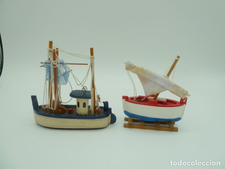 Vintage: Barquitos de madera. Barcos - Foto 4