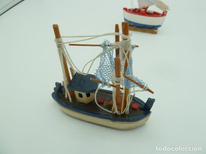 Vintage: Barquitos de madera. Barcos - Foto 6