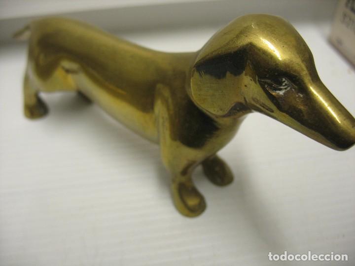 Vintage: bronce de pareja de perritos - Foto 11 - 293955788