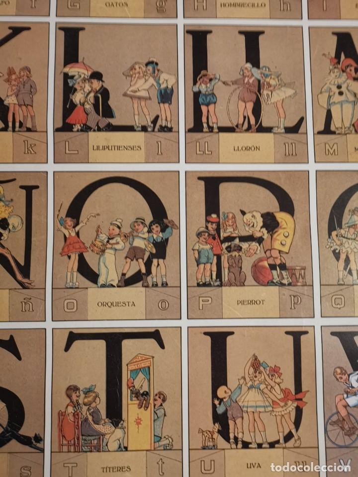 Vintage: poster abecedario vintage - Foto 2