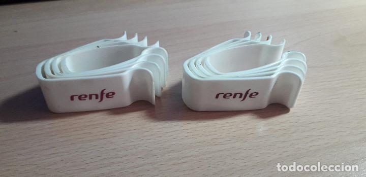 Vintage: 16-00226 - pack 8 sujetamanteles RENFE - Foto 3