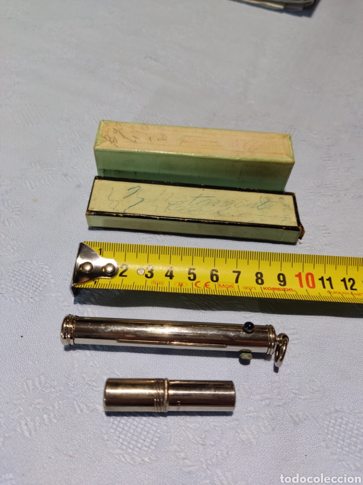 Vintage: Portaminas antiguo con gomas - Foto 1