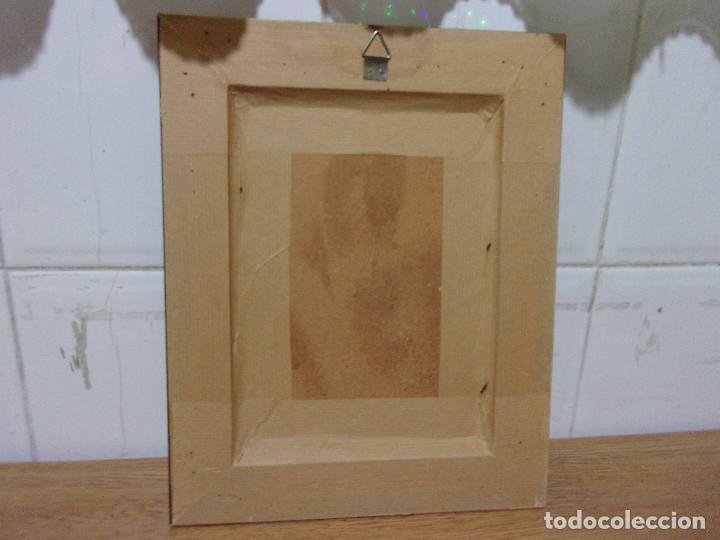 Vintage: CUADRO DE MADERA CON LAMINA. - Foto 2