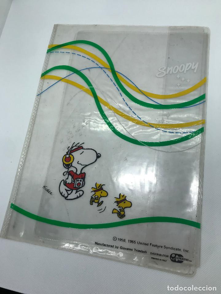 Vintage: PORTAFOLIOS VINTAGE SNOOPY - Foto 1